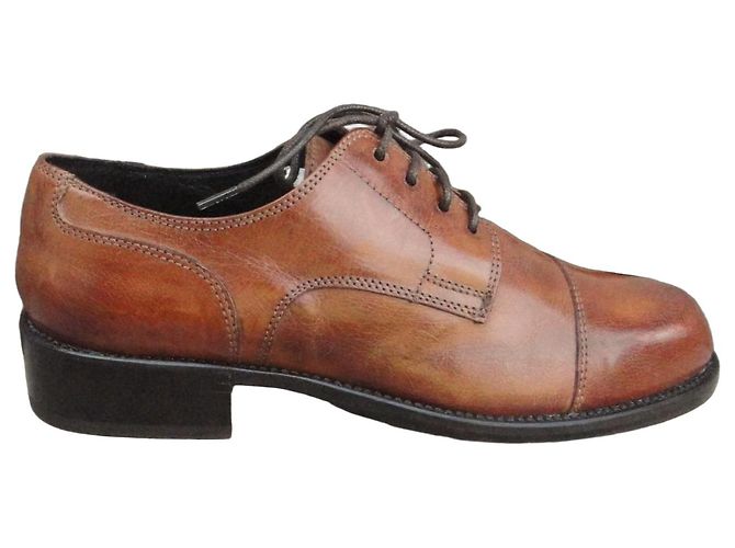 Autre Marque Scarpe derby Clif come nuove Marrone