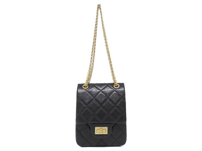 Borsa a tracolla in pelle Chanel AS1961 Nero