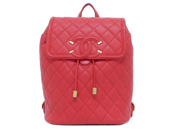 Mochila Chanel 57090 Roja