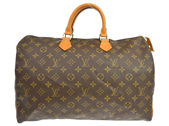 Louis Vuitton Speedy Monogram Canvas 40 Marron