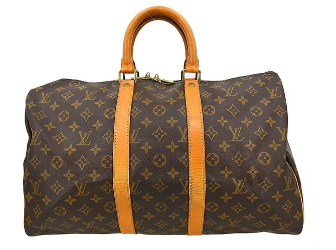 Louis Vuitton Keepall Monogram Canvas 45 Marron