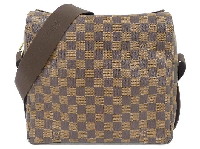 Borsa a tracolla Louis Vuitton Damier Naviglio Damier ebene