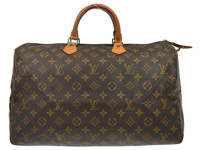 Bolsa Louis Vuitton Speedy Monogram Canvas 40 Marrom