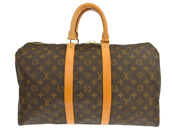 Louis Vuitton Keepall Monogram Canvas 45 Brown