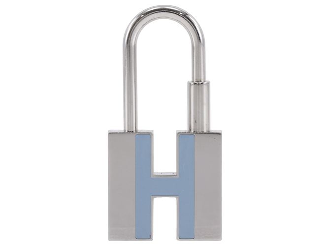 Hermès Hermes Cadena Keyring Metal Silvery