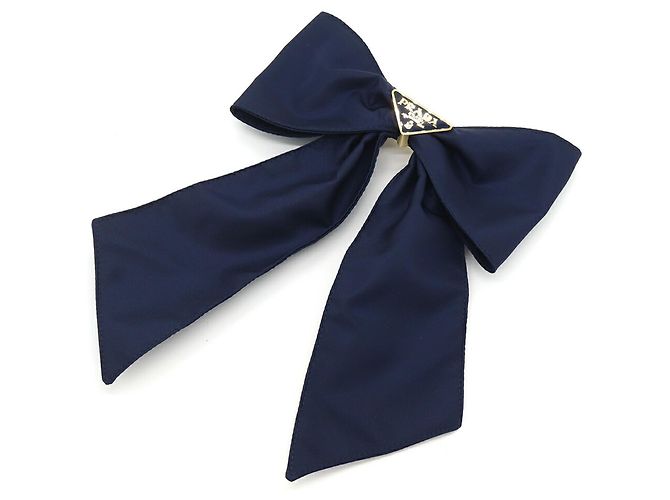 Barrette em nylon TESSUTO azul marinho Prada