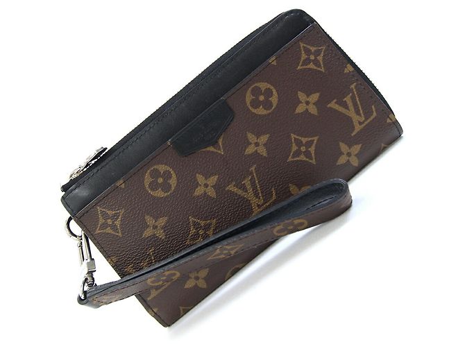 Louis Vuitton Monogram Macassar Long Wallet