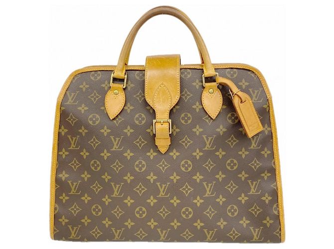 Mallette Louis Vuitton Monogram Rivoli Marron