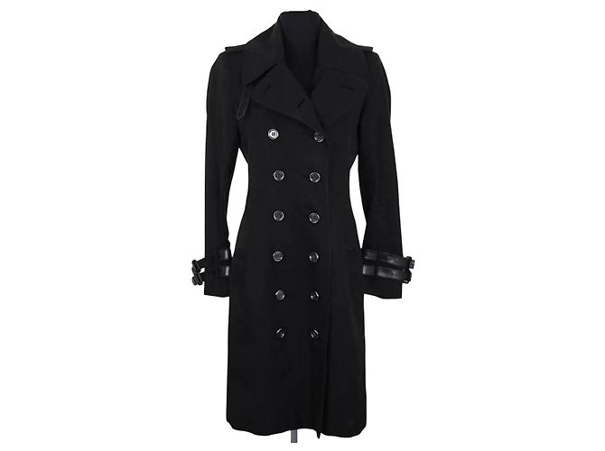 Burberry Schwarzer Trenchcoat