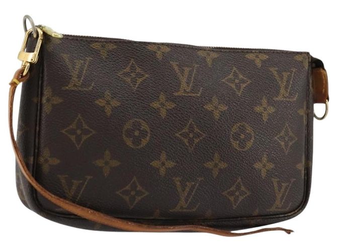 LOUIS VUITTON Monogram Pochette Accessoires Pochette M51980 LV Auth ep13455 Monogramme