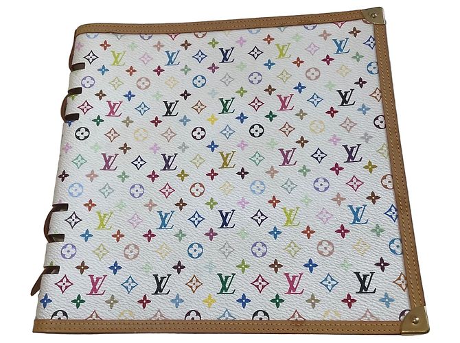 Louis Vuitton Agenda GM Monogram Multicolore Bianco Monogramma