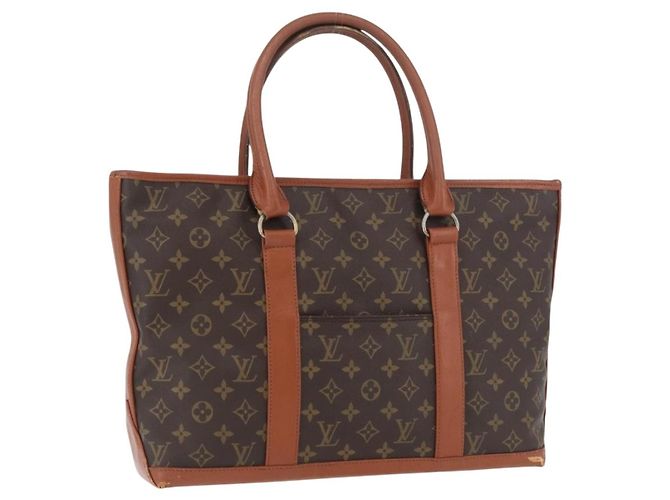 LOUIS VUITTON Bolsa Weekend PM Monogram M42425 LV Auth ep13954 Monograma