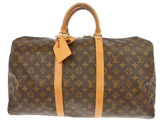 Louis Vuitton Keepall Monogram Canvas 50 Brown
