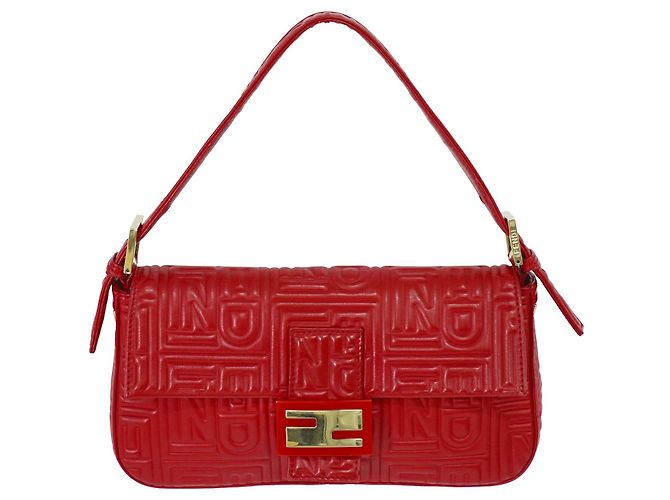 Fendi Mamma baguette en cuir