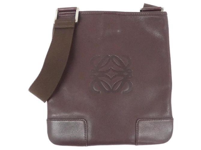 Borsa a tracolla marrone Loewe