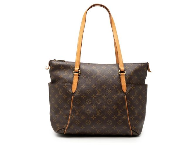 Sac cabas Louis Vuitton Monogram Totally MM Marron