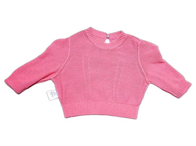 Chanel Cárdigan Corto de Punto Rosa SS22