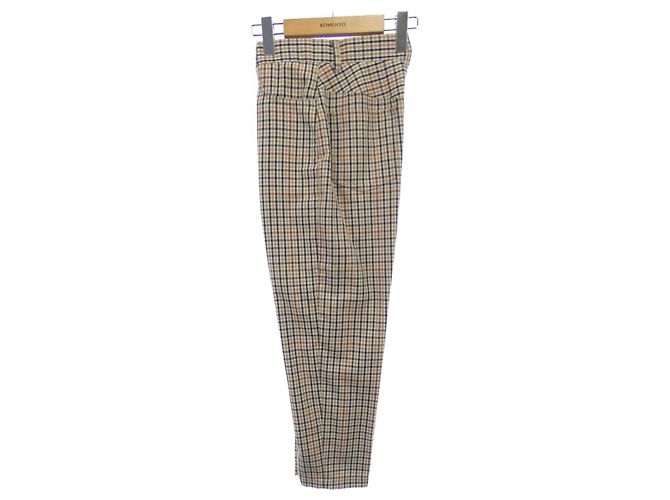 Mackintosh Check Hose Beige