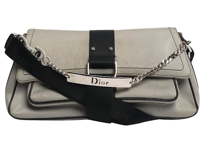 Dior Grey 2003 Hardcore shoulder bag