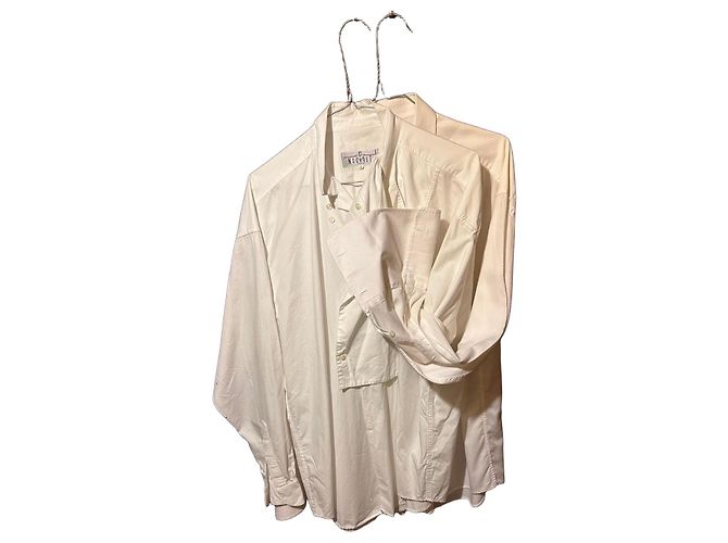 Set di 2 camicie da smoking Hugo Boss e Nogaret Rosa Bianco