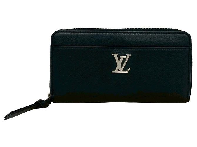 Louis Vuitton Lockme Zippy Wallet Black