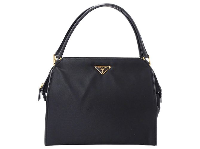 Borsa in nylon nero Prada