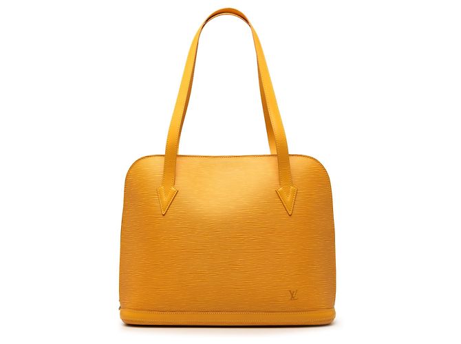 Louis Vuitton Yellow Epi Lussac Jaune