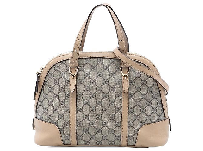 Bolso Gucci Beige Small GG Supreme Nice Dome