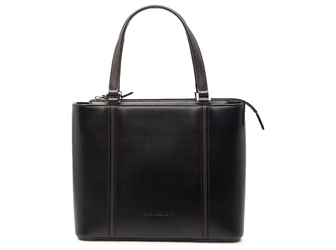 Bolsa de couro preto Burberry