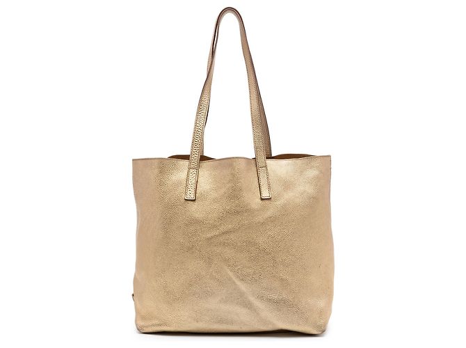Tote Prada Gold Metallic Vitello Daino Doré