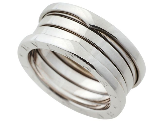 Bulgari Bvlgari B.zero1 Ring aus Weißgold mit 3 Bändern Golden
