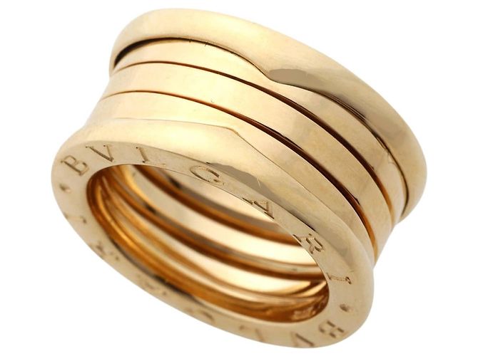 Bulgari Anello Bvlgari B.Zero1 in oro giallo 18K D'oro
