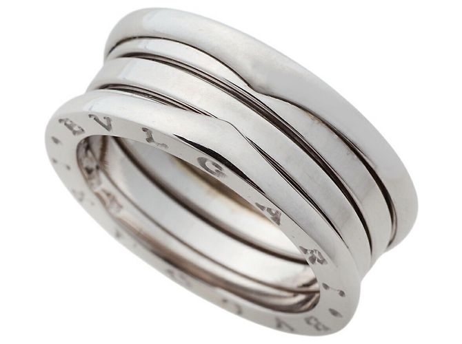 Bulgari Bague B.zero1 3-Band de Bvlgari en or blanc 18K