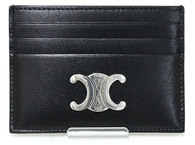 Céline Celine Triomphe Kartenetui Schwarz