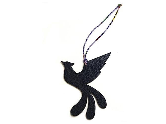 Hermès Hermes Petit H Phoenix Charm Porpora Blu navy 