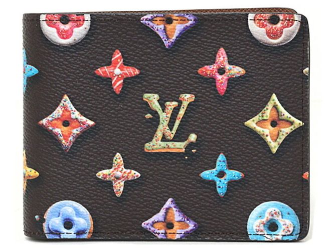 Cartera de doble pliegue Louis Vuitton Monogram Chocolate