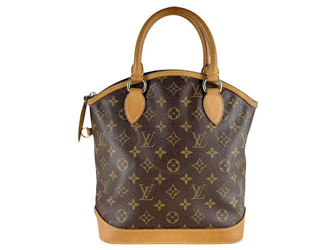 Bolso de mano Louis Vuitton Monogram Castaño Monograma