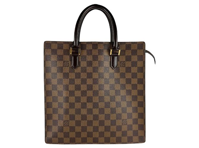 Bolsa Louis Vuitton Damier Venice PM Marrom Damier ebene