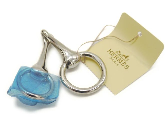 Hermès HERMES Hermes Mole de Scarf Ring color argento
