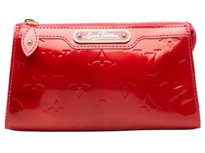 Neceser de Cosméticos Louis Vuitton Monogram Vernis Trouse Rosa