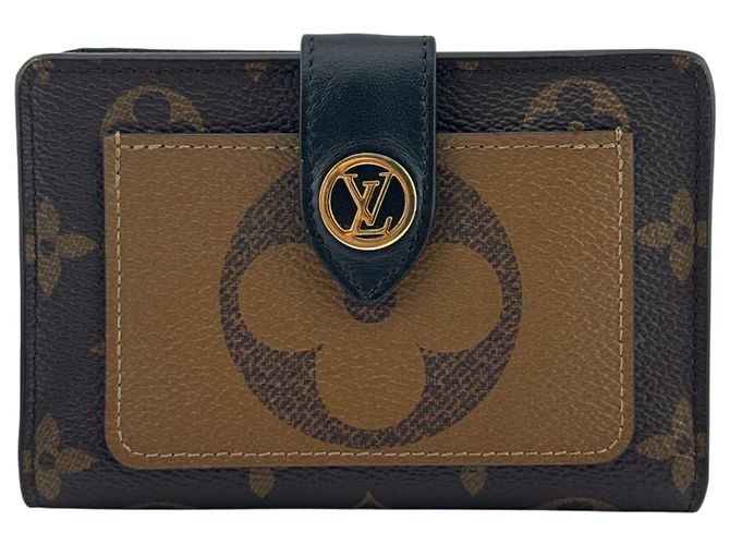 Cartera Juliette Giant Monogram Reverse de Louis Vuitton Castaño