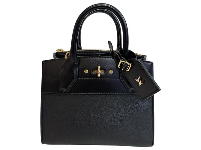 Sac à main Louis Vuitton City Steamer Mini Noir