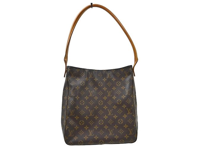 Bolsa Louis Vuitton Monogram Looping em canvas Monogram GM Marrom