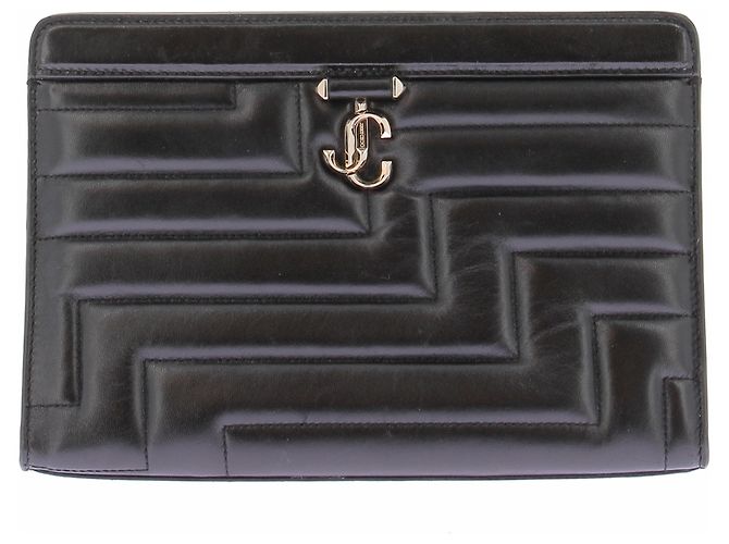 Jimmy Choo Clutch 'Avenue' negra Negro