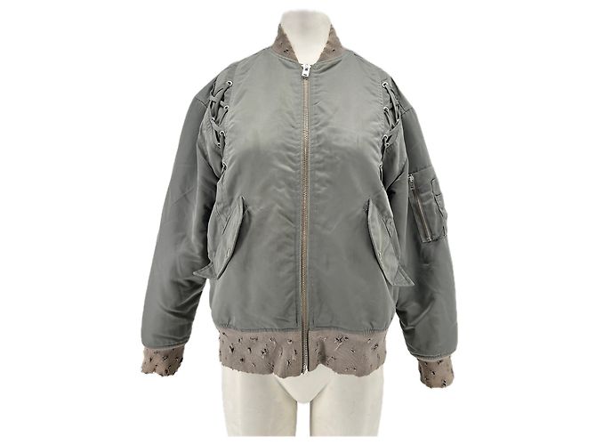 Iro Bomberjacke grau
