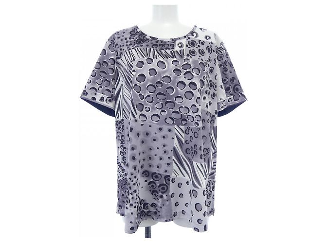 Top LEONARD SPORT Marrom Preto