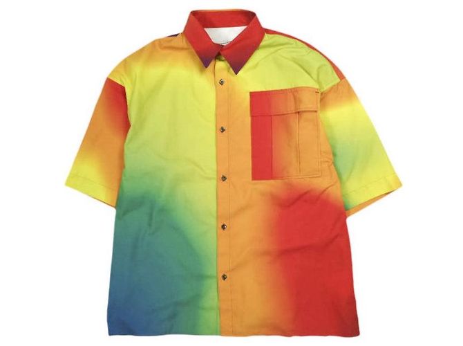 Autre Marque CAMICIA TERMOGRAFIA TENDER PERSON Polyester Shirt Multicolore