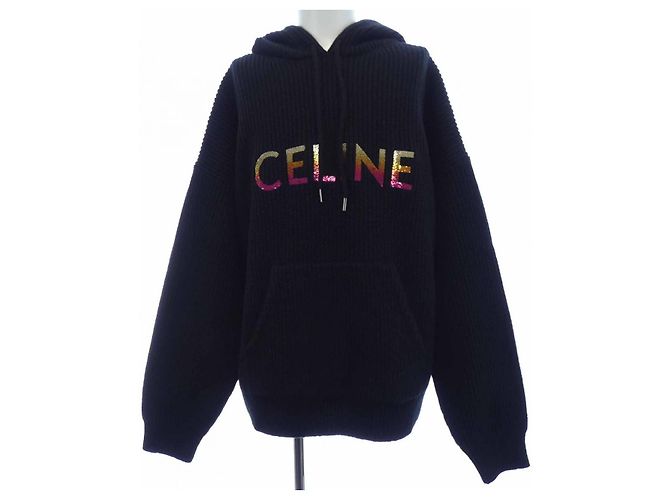 Céline Moletom Celine 2A10X66Q Preto
