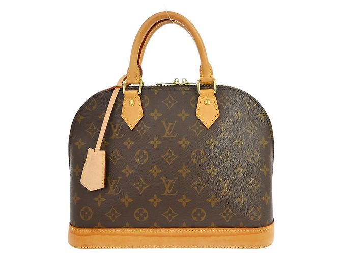 Bolsa Louis Vuitton Alma Monogram Canvas PM Marrom