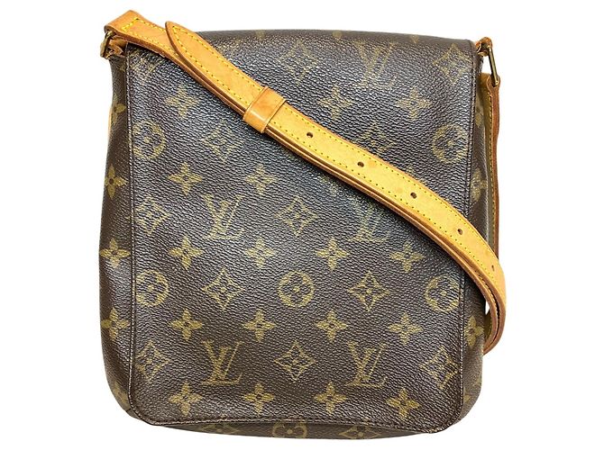 Borsa a tracolla Louis Vuitton Musette Salsa Marrone